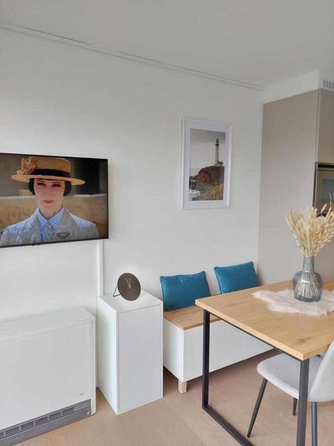Studio 3 Bredene Met Strandcabine Exteriér fotografie